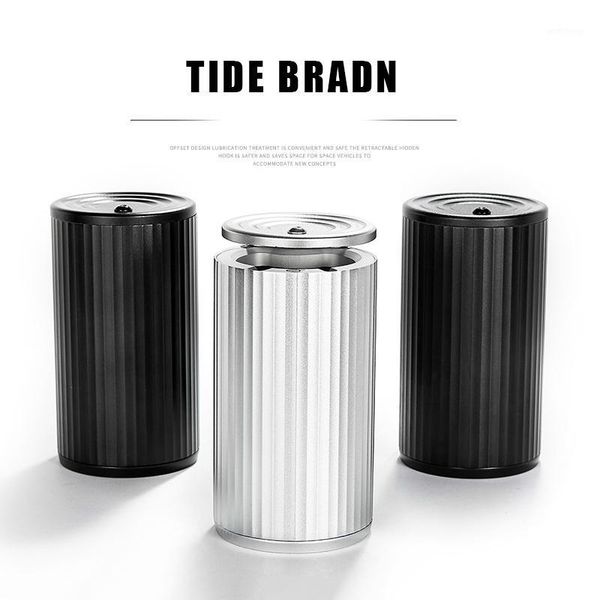 

metal car ashtray portable accessories ash cylinder trash for vehicle smoking mu86691