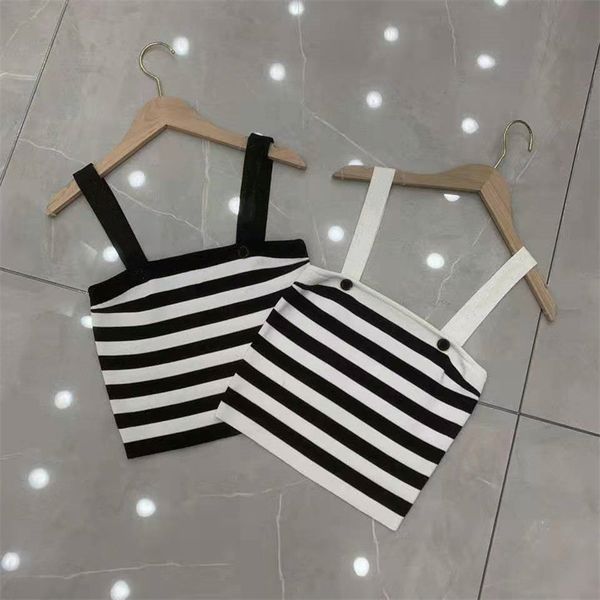 

women's tanks summer stripe fashion crop slim sleeveless workout vest ladies good quality tank, White