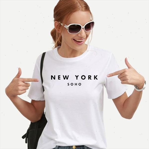 

zoganki 2021 summer new fashion women shirt casual loose white female tees letters print funny tshirt femme t shirts