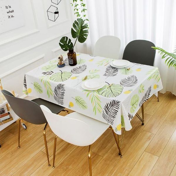 

country style table cloth pvc tablecloth washable waterproof oil-proof rectangular table cover restaurant coffee table mat