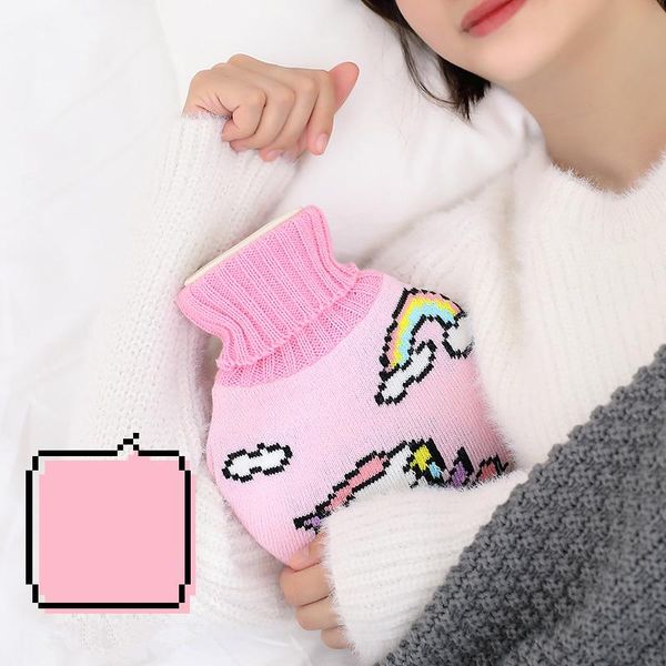 

резина горячая вода сумка мини рука теплая бутылка foot теплый симпатичные термофор gumowy шерстяная крышка для девочек пвх high продолжител