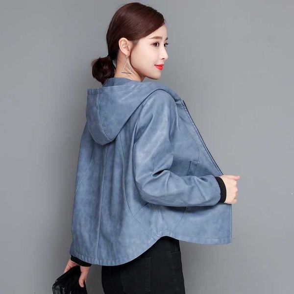 

plus size 3xl 4xl leather jacket women leather coat new women's leather jackets female motorcycle coats outerwear 201007, Black;brown