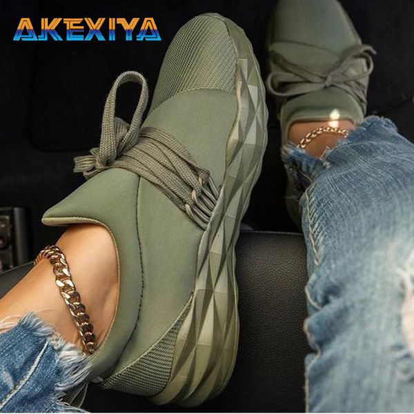 

autumn women's casual shoes mesh breathable women platform sneakers fashion lightweight women designer shoes zapatos de mujer 201110, Black