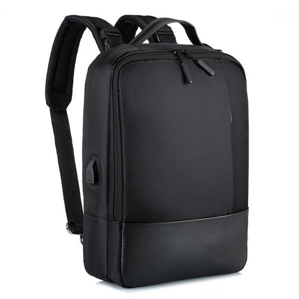 

outdoor bags usb male backpack business computer multi-function anti-theft water-resistant polyester cycling bag 1