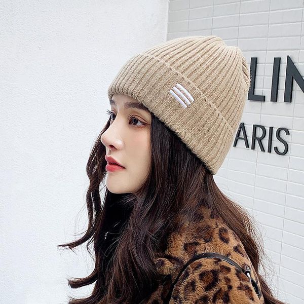 

beanie/skull caps women's beanie knitted hat winter warm cotton acrylic multi colors fashion hiphop hats for men and women, Blue;gray