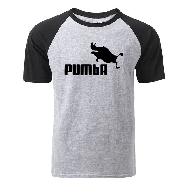 

смешные tee симпатичные реглан homme пумба короткими рукавами топы прохладное лето джерси костюм мода спорта толстовка с капюшоном hoodie му