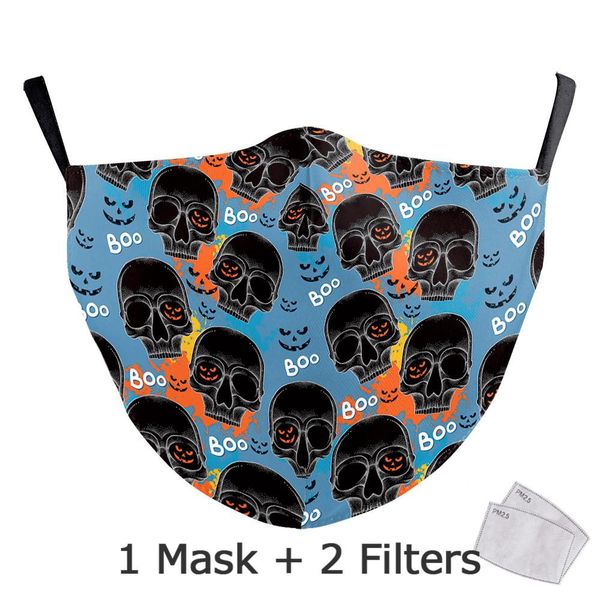 

nadanbao классических головок черепа printed взрослые маска моющихся ткани многоразовых kid маска halloween роты маска косплей лицо wmteqi x