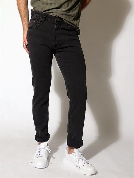 

black men 's jean pants, Blue