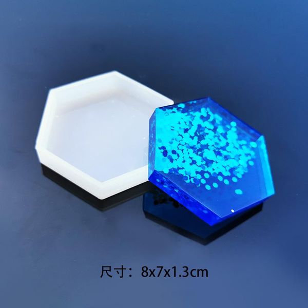 

новый diy mold пепельница coaster гибкая силиконовая mold эпоксидной смолы изготовление craft clay смола пресс-формы изготовление ювелирных, Black