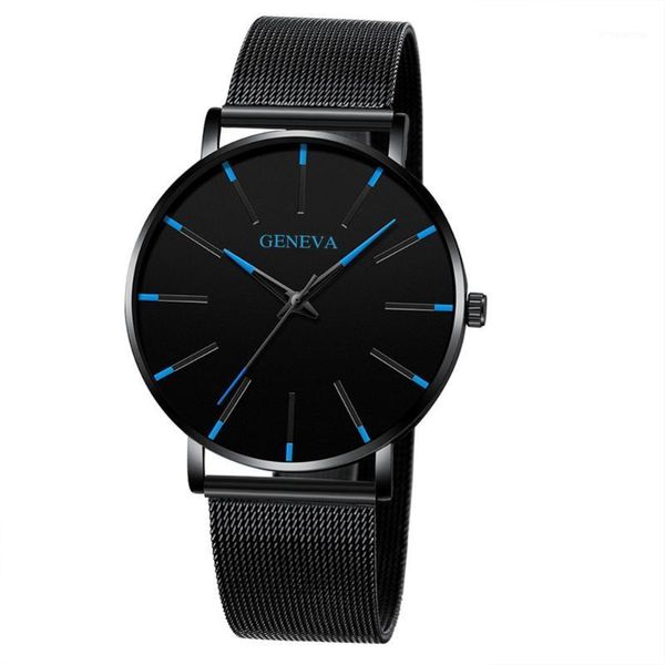 

luxury watch men mesh ultra-thin stainless steel quartz wrist watch male clock reloj hombre relogio masculino drop shipping #l1, Slivery;brown