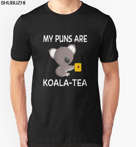 

my puns are koala tea tshirt birthday gift present funny slogan joke s 5xl cartoon new fashion tshirt hooded sweatshirt hoodie men t shirt