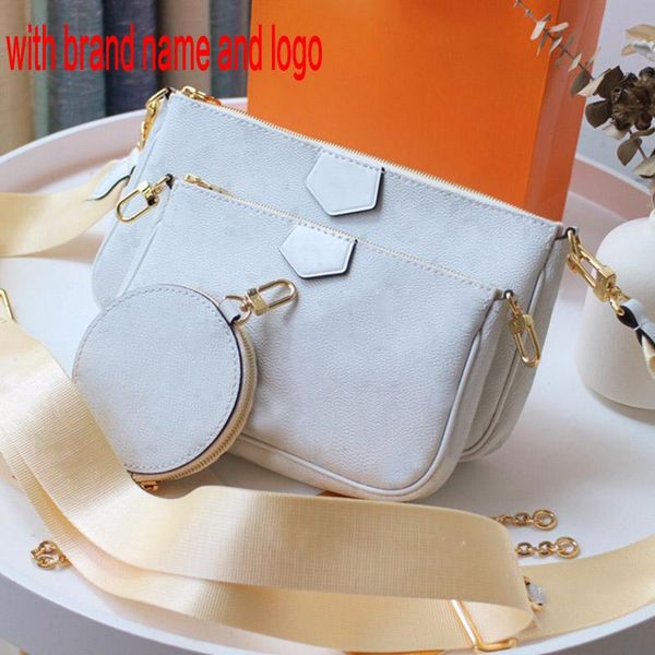 

pochette accessoires designers luxurys bags multi shoulder bag chain crossbody bags three in one bag designer handbags qynf d4o