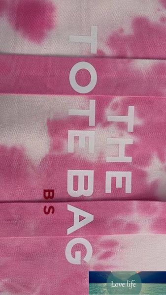

dyed watercolor tote bag women's women's handbag canvas european and american shoulder bag tie-dyed shopping messenger bags trend