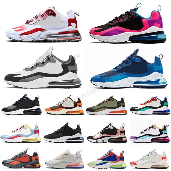 

new react men shoes bauhaus hyper jade deep royal blue optical black fashion mens trainer breathable sports sneakers size 36-45