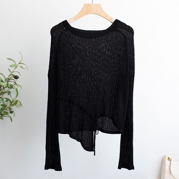 

vaiaye self designed women's and bottomt-shirt wear early autumn 2020 bottom knit t-shirt white women's long sleeve rbyis