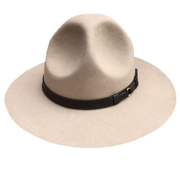 

wide brim hats canadian mountie hat rcmp drill sergeant campaign costume, Blue;gray