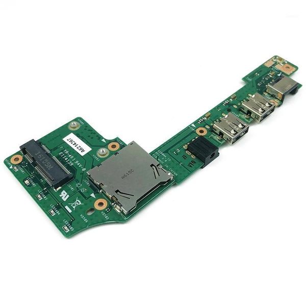 

computer cables & connectors original for asus x200 x200c x200ca x200m x200ma usb sd card reader audio board io_board rev 2.0 60nb04u0-io102
