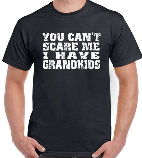 

you can't scare me i have grandkids - mens funny t-shirt fathers day grandad sport hooded sweatshirt hoodie