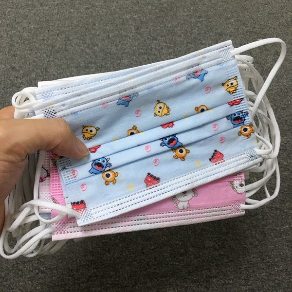 

design kids 11 designer face masks respirator disposable with elastic ear loop 3 ply breathable for blocking dust air anti-pollution mask