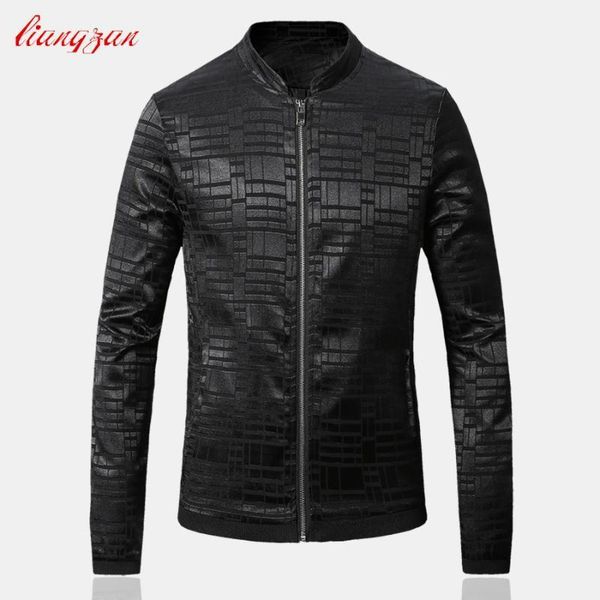 

men's jackets men spring autumn velvet jacket coat plus size m-5xl printed brand casual fashion sl-k1521, Black;brown