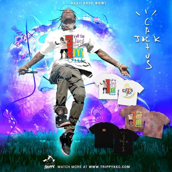 

shirt spring summer travis t snack women skateboard 2021 collaborate mens tee cactus bar street casual tshirt qxljw, Black