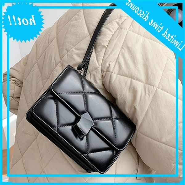 

small pu leather crossbody bags for women 2021 clipboard shoulder messenger women's travel handbags chains cross body bag