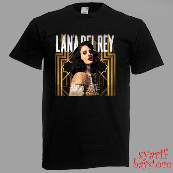 

lana del rey young &amp beautiful mens black t-shirt size s m l xl 2xl 3xl sport hooded sweatshirt hoodie