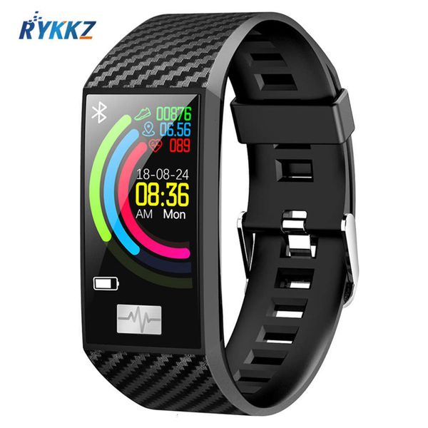 

dt58, 1.14 inch ecg wristband, heart rate blood prsure monitor, intelligent sports wristbandjk