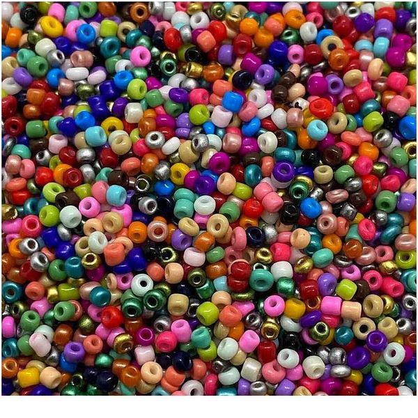 

diy translucent glass beads spacer beads seed beads / handmade bracelet necklace jewelry making, 2mm sqczye