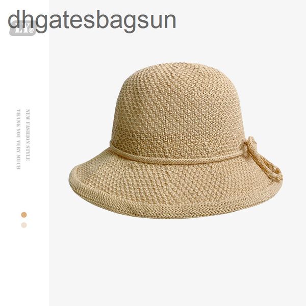 

brand cap carvesminority spring autumn hat children summer fisherman korean version show face small bucket tide sunshade straw female, Blue;gray