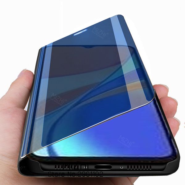 

smart mirror flip case for xiaomi redmi 9c 9 c c9 xiomi xaomi redmi9c stand book phone cover coque fundas