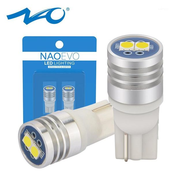 

nao w5w t10 led 12v car 5w5 led lamp for auto interior side light 2smd 3030 chip front indicator blub 194 car accessories1