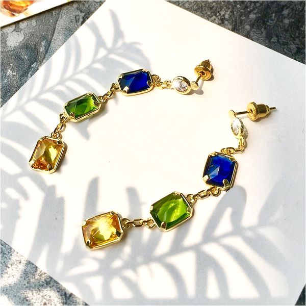 

handmade bead drop earrings for women multi color long bohemian party fashion jewelry for womans dangle earrings accessories for women, White