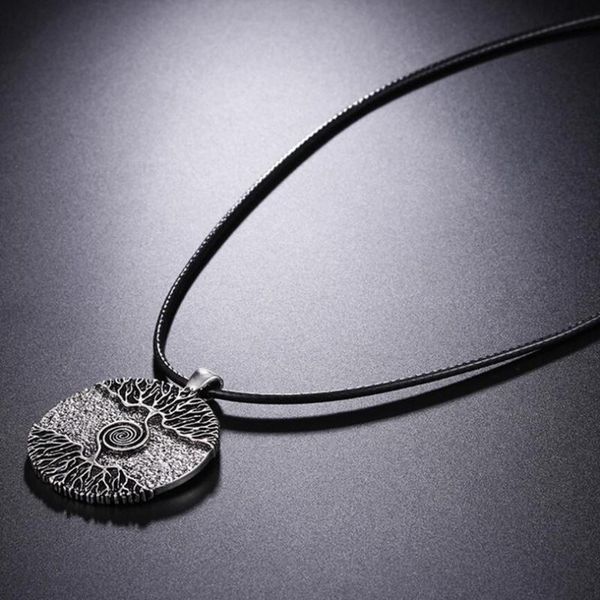 

pendant necklaces amulet the tree of life nordic talisman necklace xl007, Silver