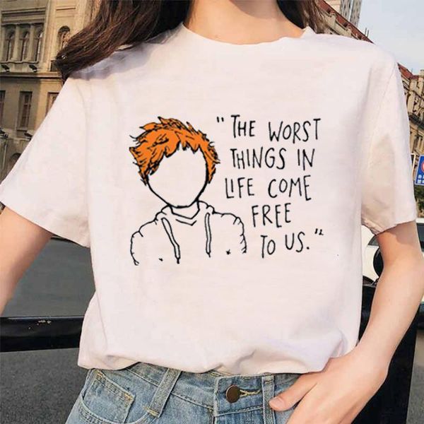 

new female tshirt women cartoon graphic printed t-shirt harajuku korean style short sleeves clothes summer tees, White