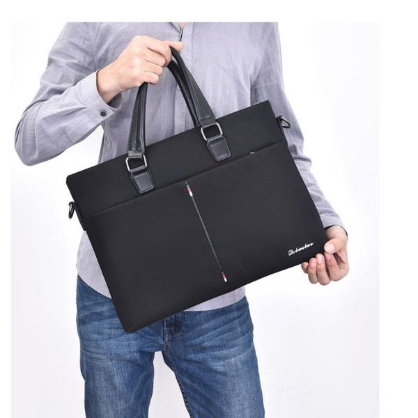 

male shoulder office bags bolso hombre leather wear-resistant shoulder bag 2020 new casual men's business briefcase men handbag