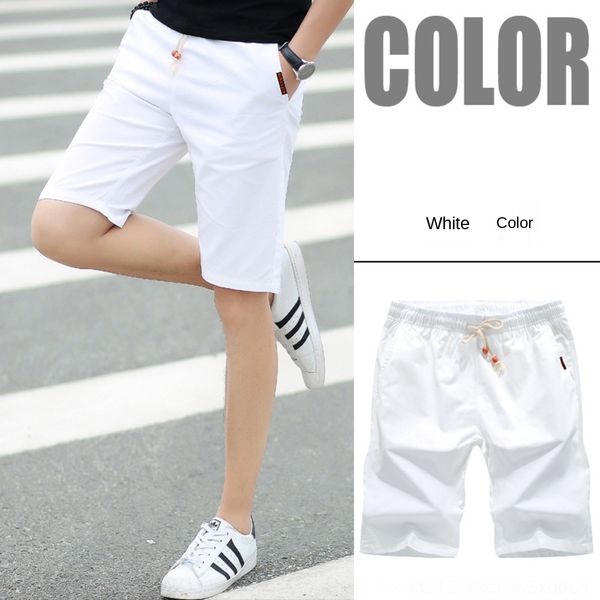 

tl3xj summer cotton men's pants capris pure casual men's clothes are fashionable and casual pantsbeach pants beach new loose 52bvw, Blue