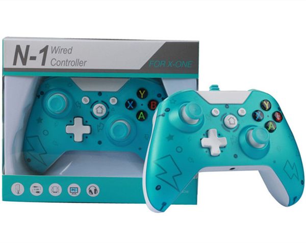 

wired n-1 xbox one controller gamepad precise thumb joystick gamepad suitable for xbox one xsx console host 5 colors in stock dhl fast