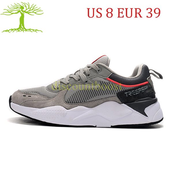 

treeperi fashion chunky 2.0 grey crimson running shoes us 8 eur 39 men women sneakers trainers
