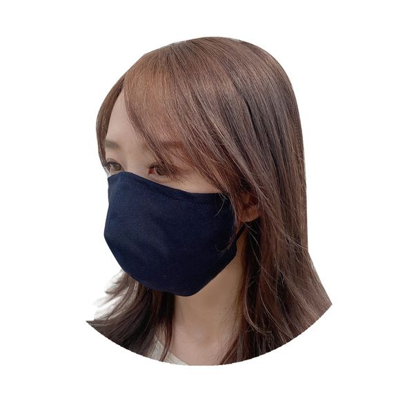 

deluxe 3d cotton face masks taiwan (with ear-loops and filter pocket