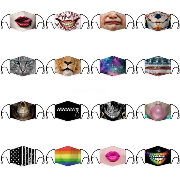 

face kids camouflage face mask camo silk and anti material mouth muffle reusable masks zza2091 ice dust 120 1pcs#807 aupwv