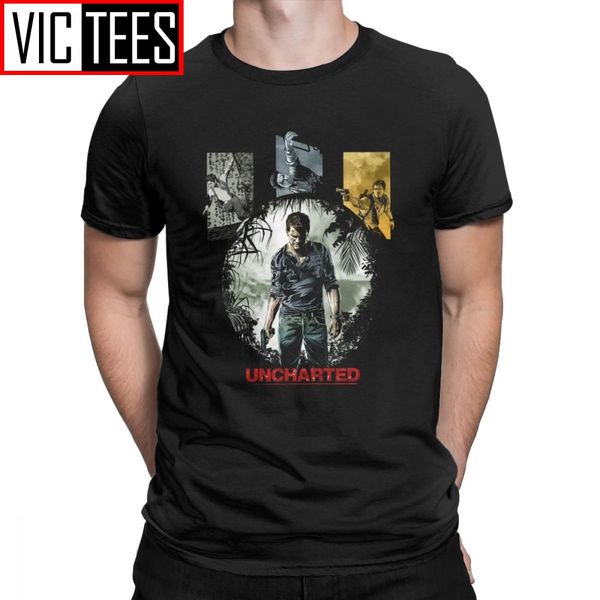 

men's enjoystick uncharted t shirts pure novelty short sleeve round neck tee shirt shirt t shirts europe sport hooded sweatshirt hoodi