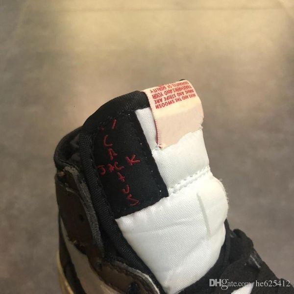 

scotti basketball 2019 1s cactus jack kids shoes travis high og 1 ts sneakers outdoor sports youth junior children boy girl trainer lcwq#, Black