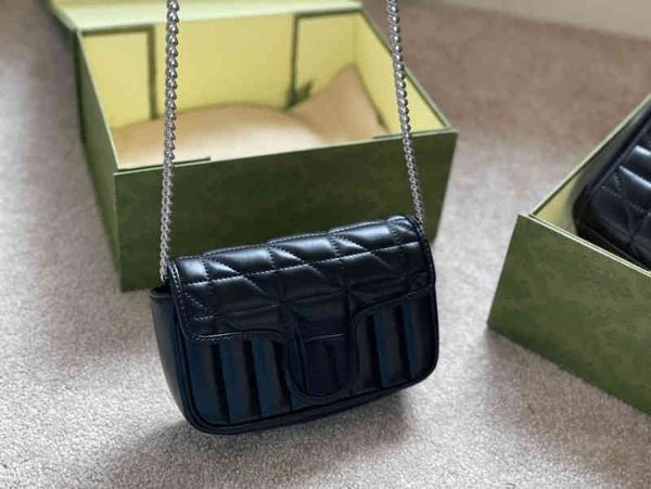 

shoulder bag 2022 leather mini flap crossbody messenger classic flap handbag high capacity designer-handbags fashion designer lady wallet 12