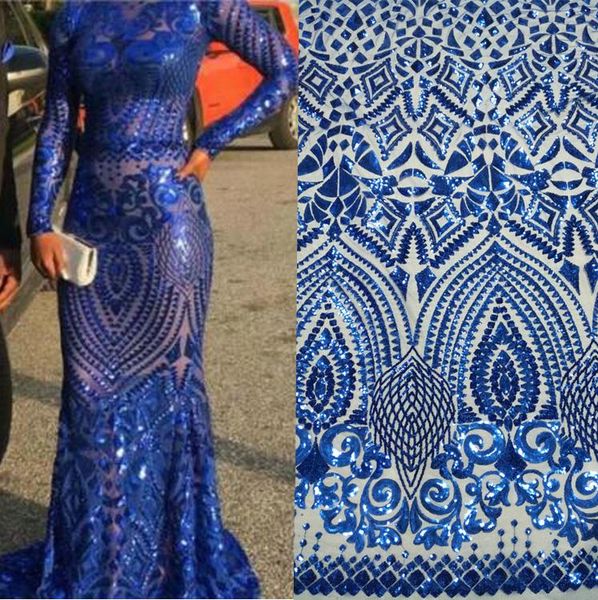 

royal blue french african lace fabric guipure sequined cotton cord tulle nigerian tissu mesh india lace for wedding dress m1058, Pink;blue