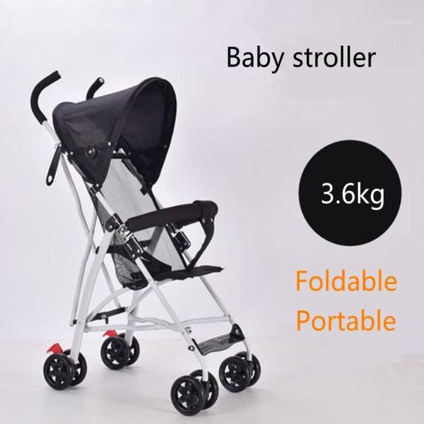 

strollers# baby stroller portable foldable strollers pram for born four-wheel kids carriage travel buggy pushchair lightweight trolley1