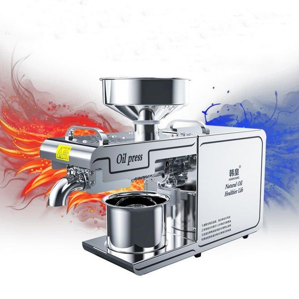

110v/220v new sale stainless steel oil press for commercial or household1