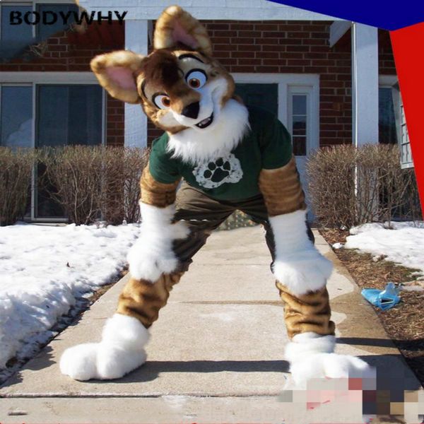 Trajes Mascot 2020 Fox Dog Alta Qualidade Artesanal Mascote Traje Ternos De Festa Dress Roupas Publicidade Promoção Páscoa Adultos AD