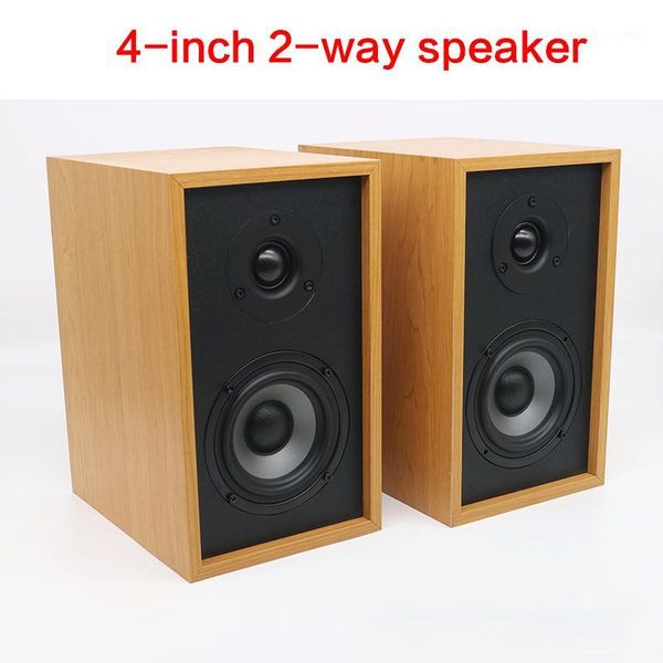 

20-50w 4 inch two-way deskbookshelf speaker with fever hifi effect front speaker subwoofer computer 80hz-20khz1