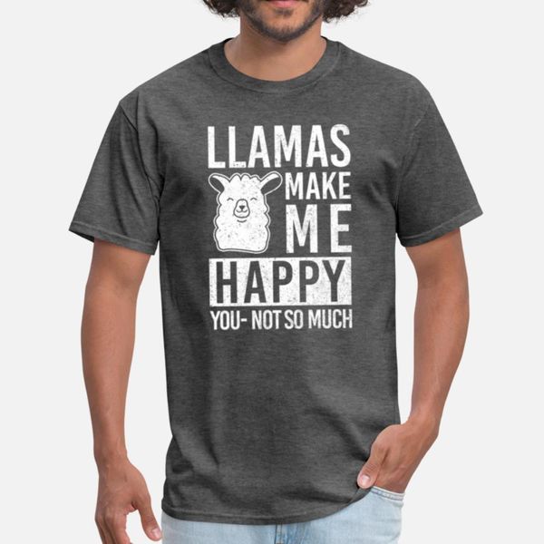 

llamas make me happy you - not so much t shirt classic hiphop vintage tracksuit hoodie sweatshirt